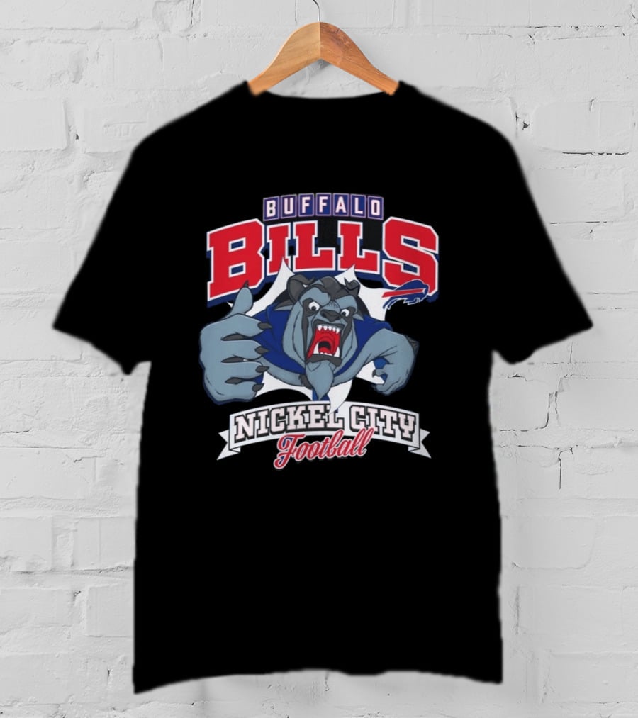 Buffalo Bills Nickel City Football Disney Beast T-Shirt