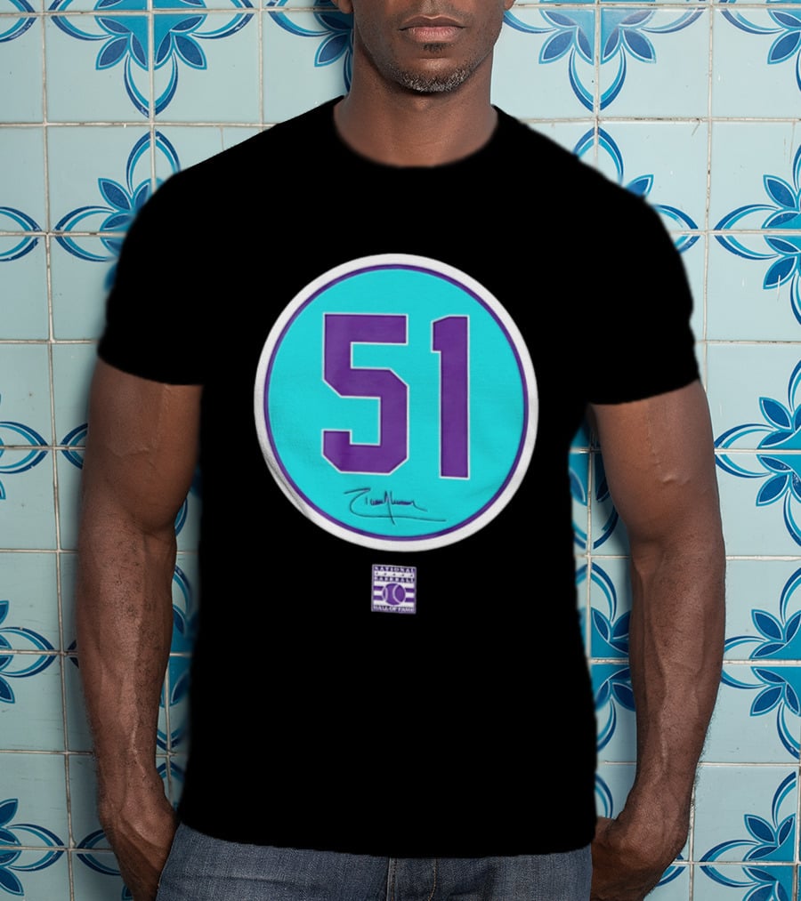 Randy Johnson 51 Arizona Diamondbacks Hall Of Fame National T-Shirt