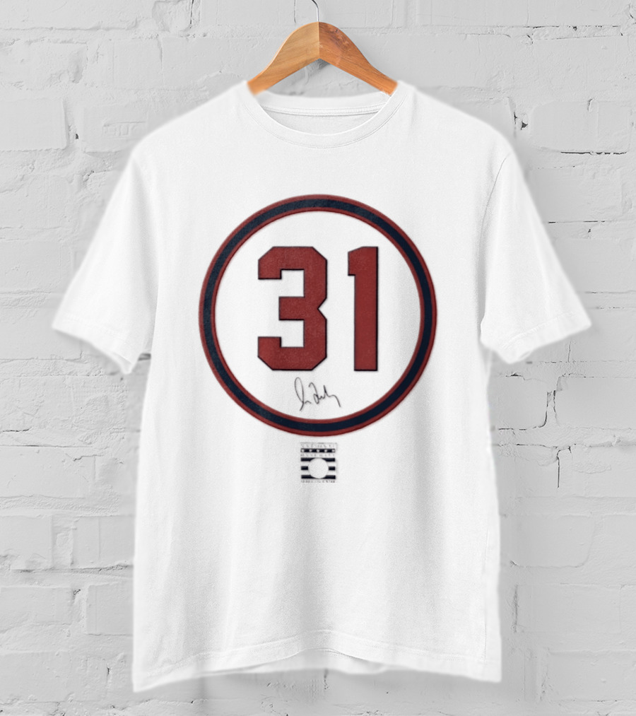 Greg Maddux 31 Atlanta Braves MLB Number Baseball Legend T-Shirt