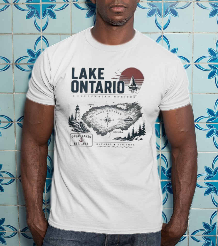 Lake Ontario Exploration Program 2026 Great Lakes Region History Nature Adventure T-Shirt