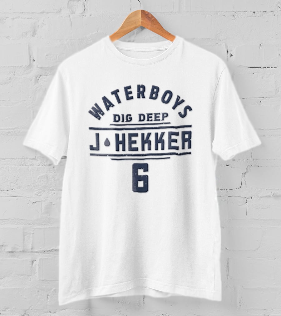 Waterboys Dig Deep J. Hekker Number 6 T-Shirt