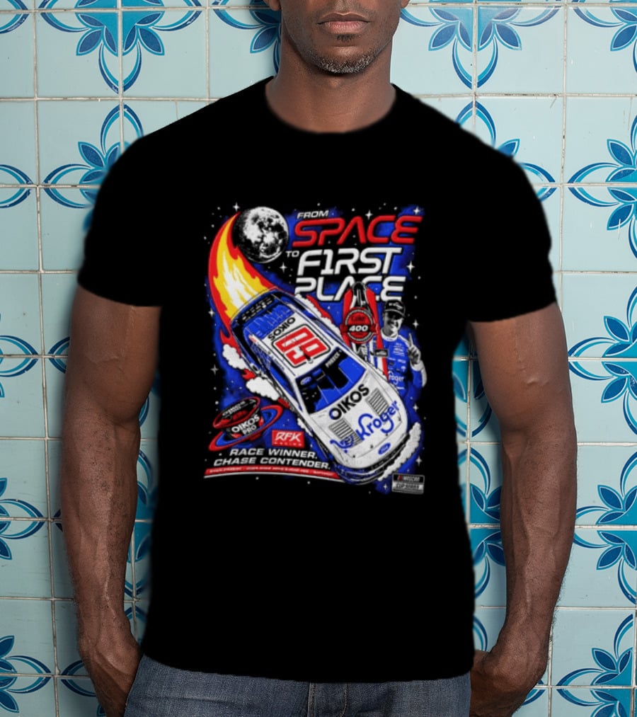 Ryan Preece Space To First Kroger RFK Racing 09 T-Shirt
