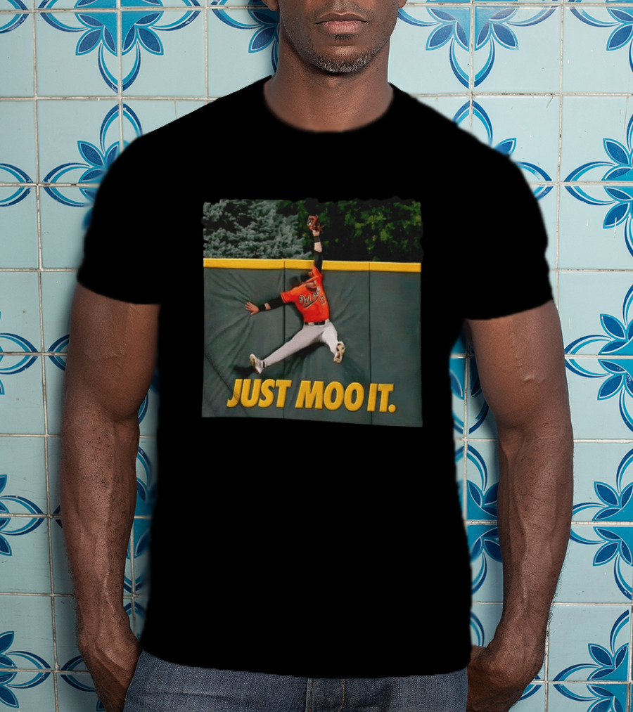 Just Moo It The Catch Baltimore Orioles Colton Cowser Baseball 2026 T-Shirt