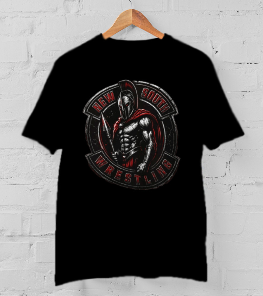New South Wrestling Spartan Warrior T-Shirt