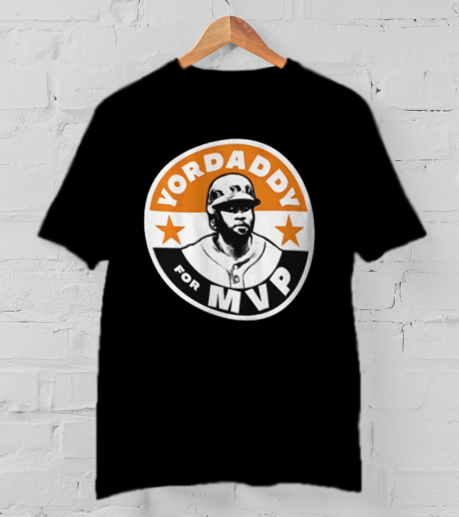 Yordan Alvarez Yordaddy MVP Baseball Star T-Shirt