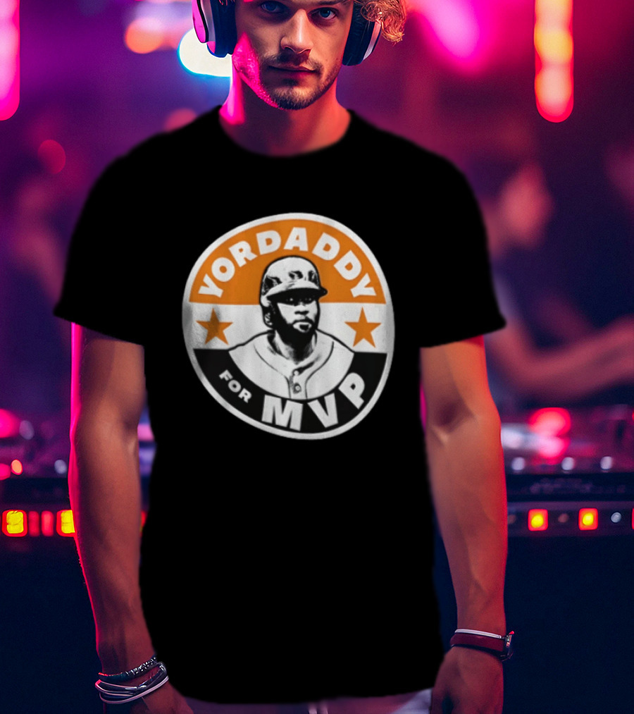 Yordan Alvarez Yordaddy MVP Baseball Star T-Shirt