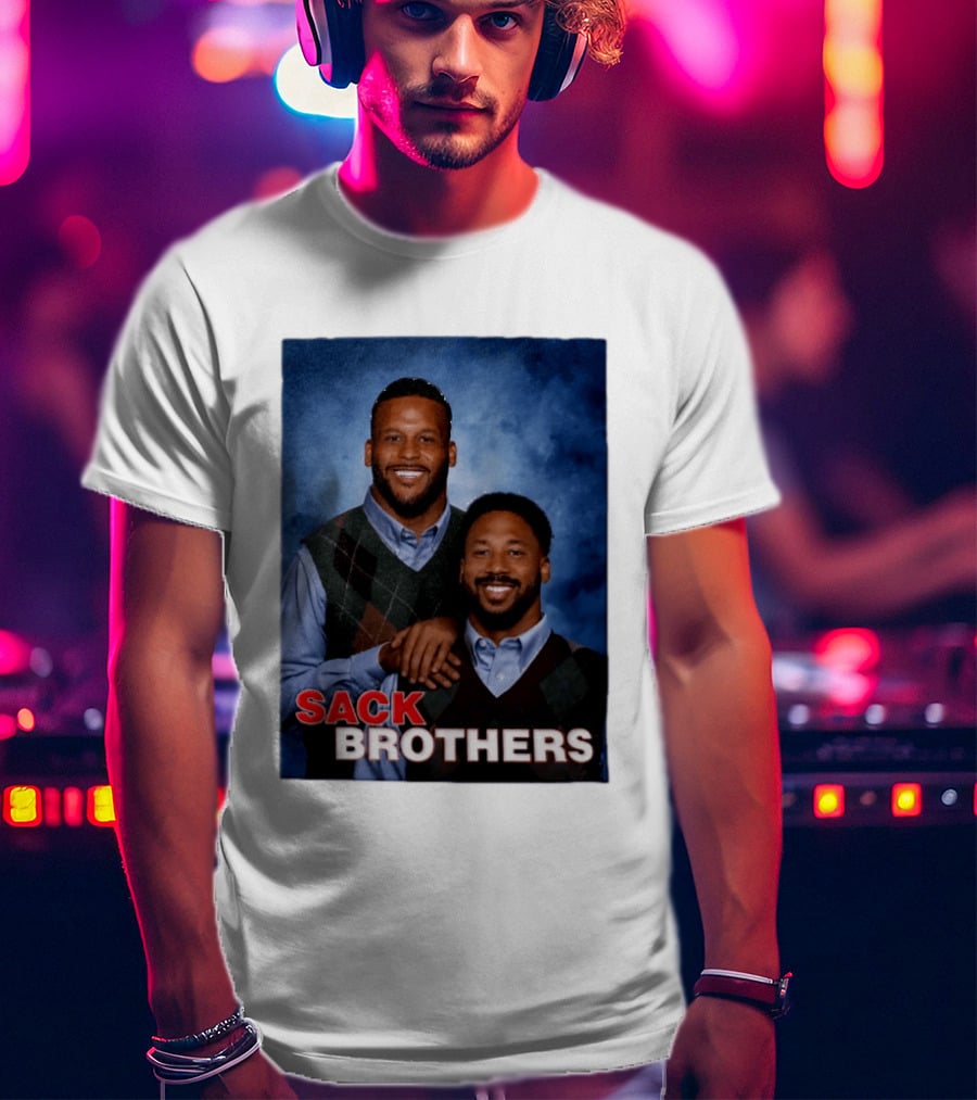 Aaron Donald Myles Garrett Sack Brothers Step Brothers T-Shirt