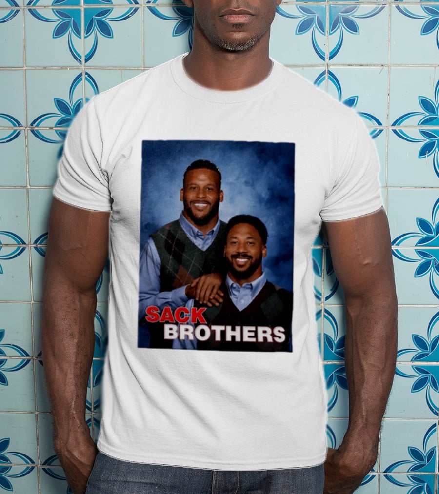 Aaron Donald Myles Garrett Sack Brothers Step Brothers T-Shirt