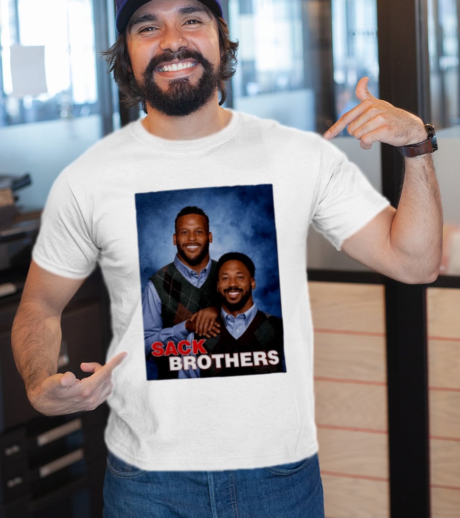 Aaron Donald Myles Garrett Sack Brothers Step Brothers T-Shirt