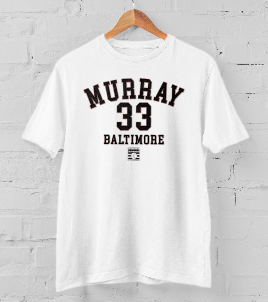 Eddie Murray 33 Baltimore Orioles MLB 2026 October's Finest T-Shirt
