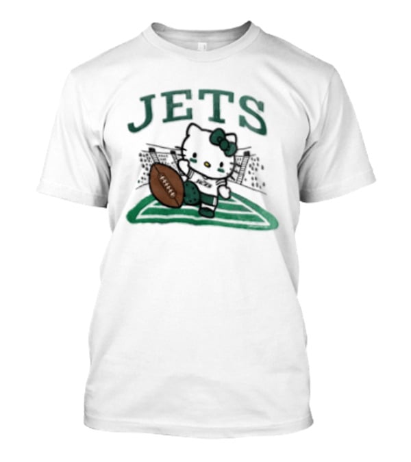 Hello Kitty Jets Football T-Shirt