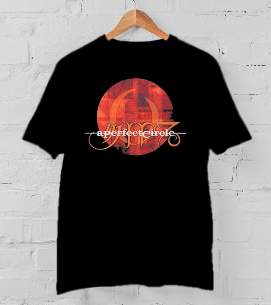 A Perfect Circle Band Logo Red T-Shirt
