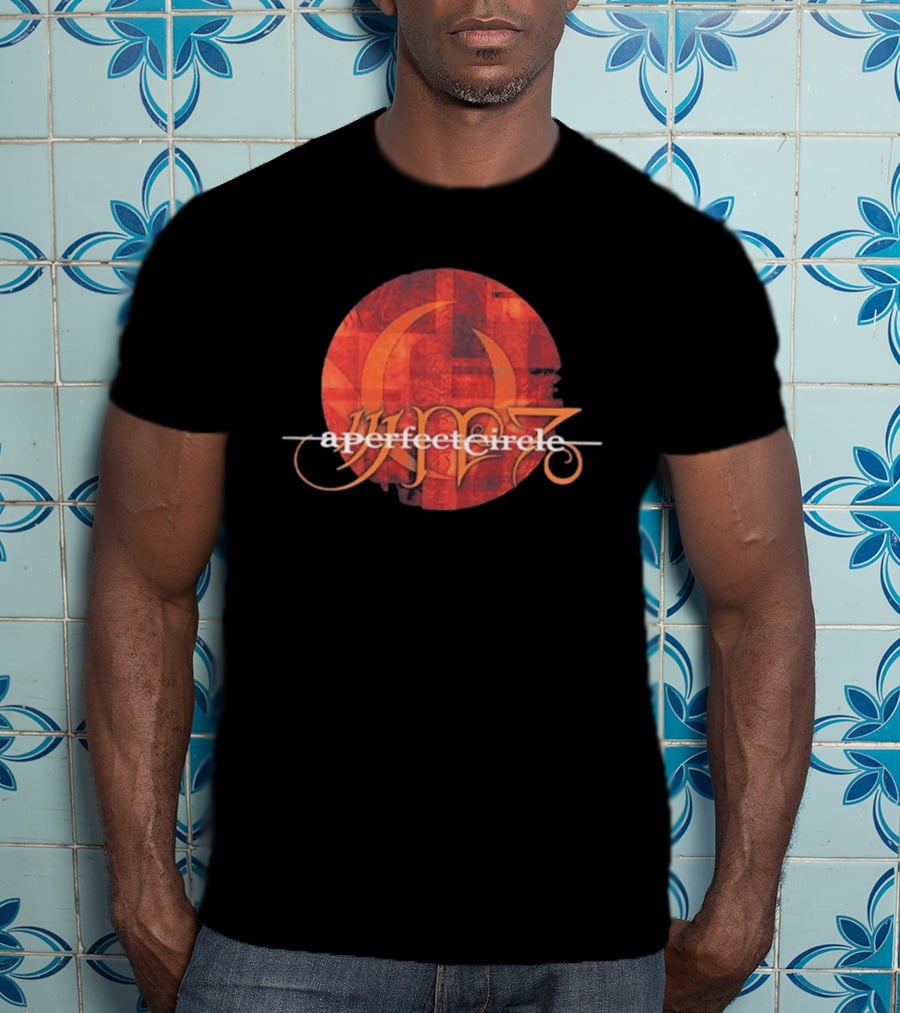 A Perfect Circle Band Logo Red T-Shirt