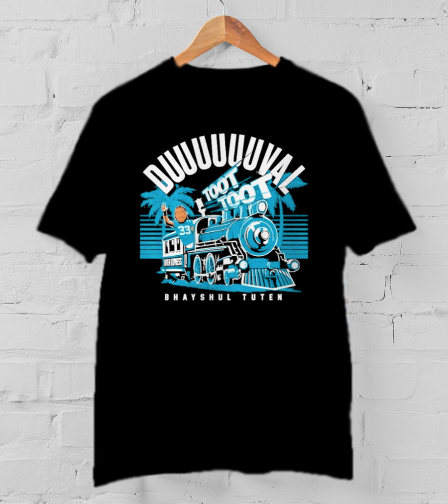 Duuuuuuuval Toot Toot Train Bhayshul Tuten 33 Jacksonville T-Shirt