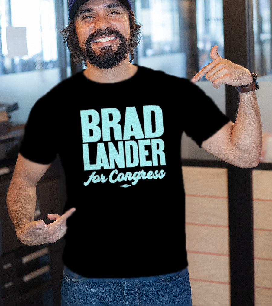 Brad Lander For Congress Campaign Support T-Shirt