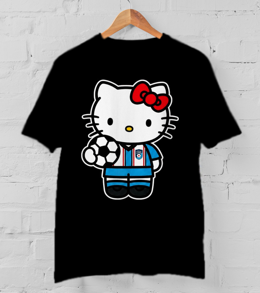 Hello Kitty Chicago Soccer Stars Team Collaboration T-Shirt