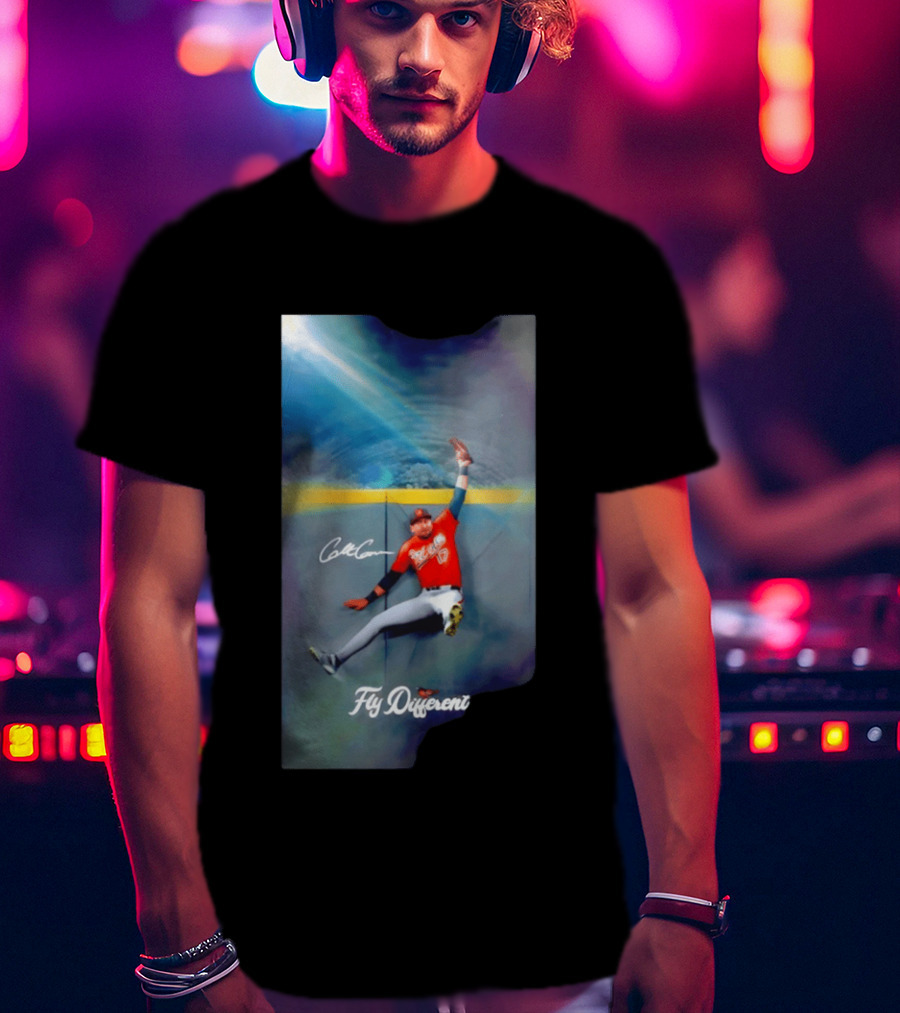 Colton Cowser Fly Different Baltimore Baseball Air Cowser T-Shirt