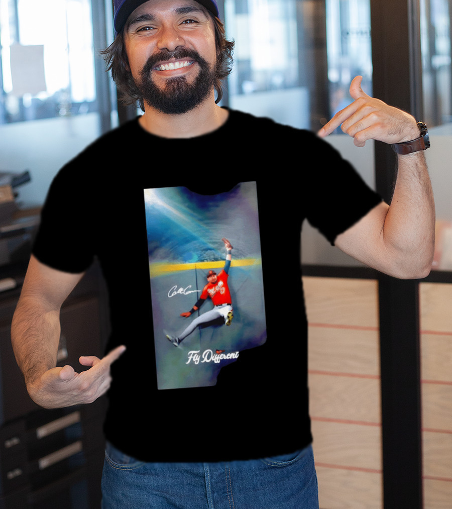 Colton Cowser Fly Different Baltimore Baseball Air Cowser T-Shirt