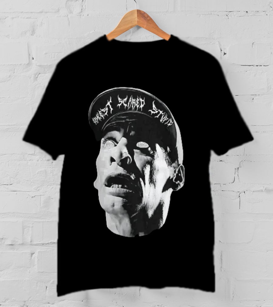 Ernest Scared Stupid Horror Movie Face T-Shirt