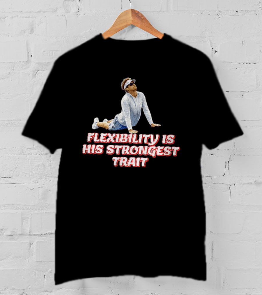 Flexibility Is His Strongest Trait Kiffin Button T-Shirt