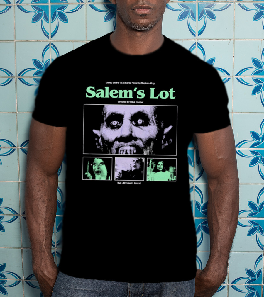 Based On The 1975 Horror Novel By Stephen King Salem's Lot Directed By Tobe Hooper The Ultimate In Terror T-Shirt
