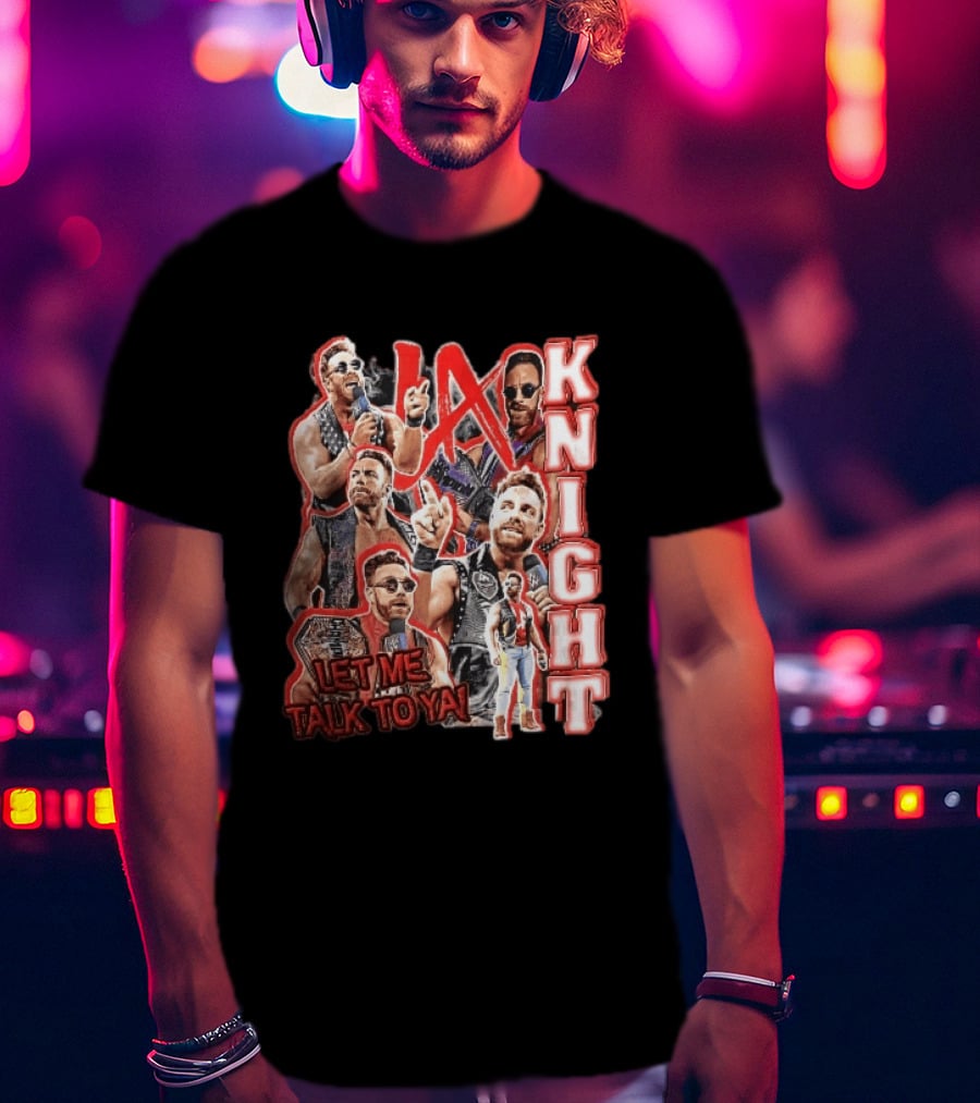 LA Knight Let Me Talk To Ya WWE Superstar T-Shirt