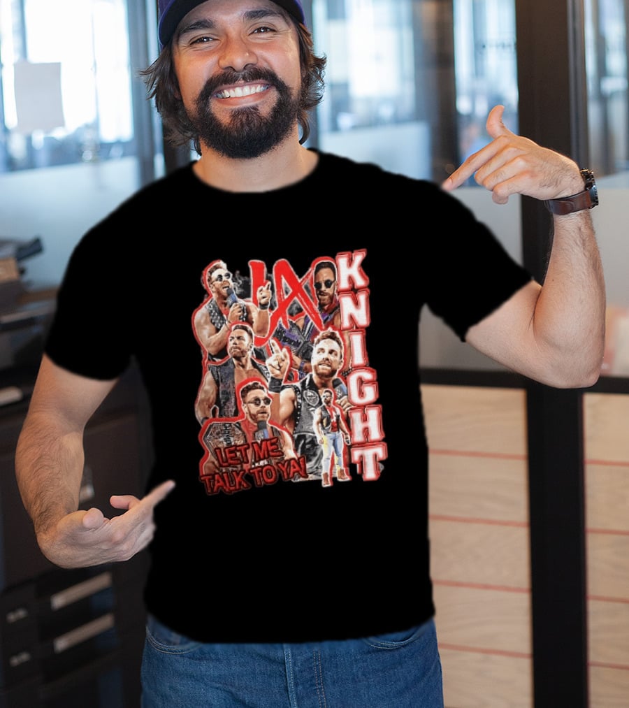 LA Knight Let Me Talk To Ya WWE Superstar T-Shirt