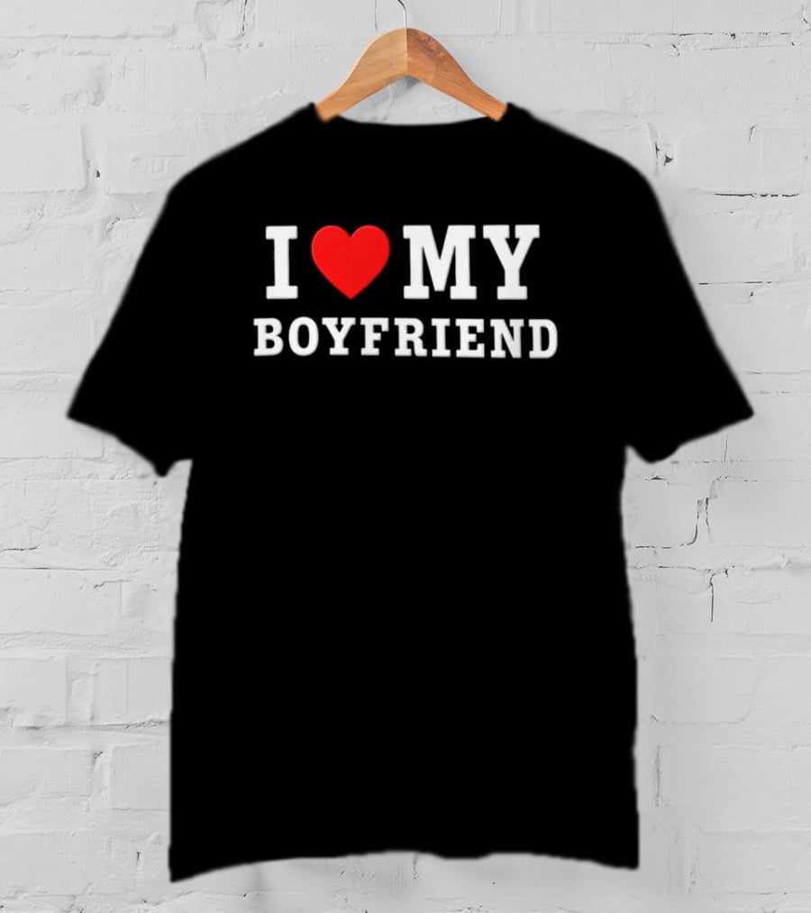 I Heart My Boyfriend Trinity Rodman T-Shirt