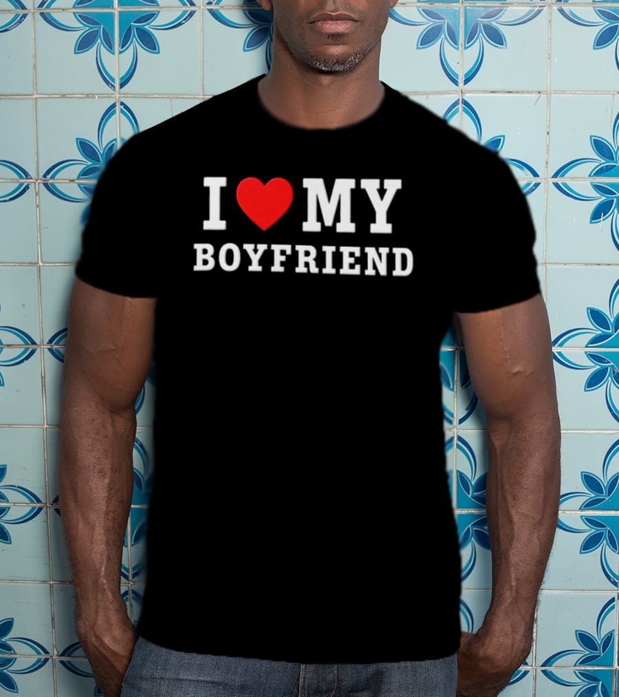 I Heart My Boyfriend Trinity Rodman T-Shirt