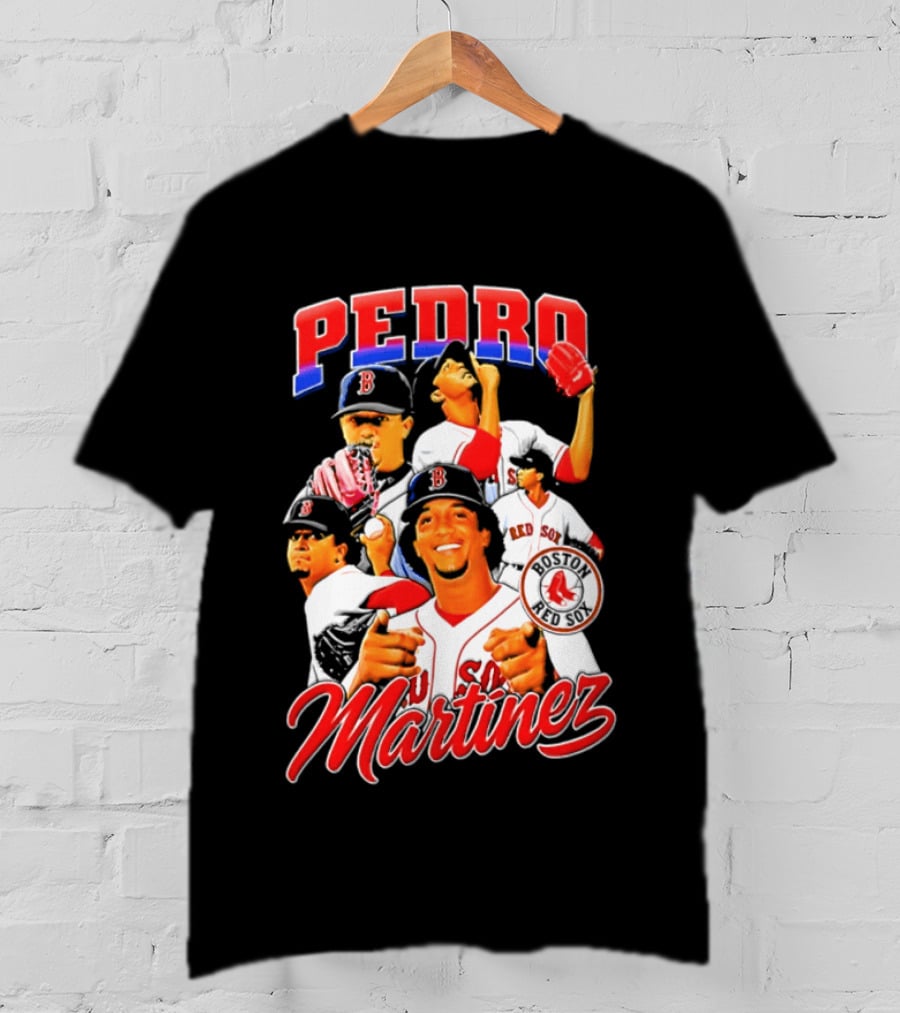Pedro Martinez Boston Red Sox MLB Legends 2026 T-Shirt