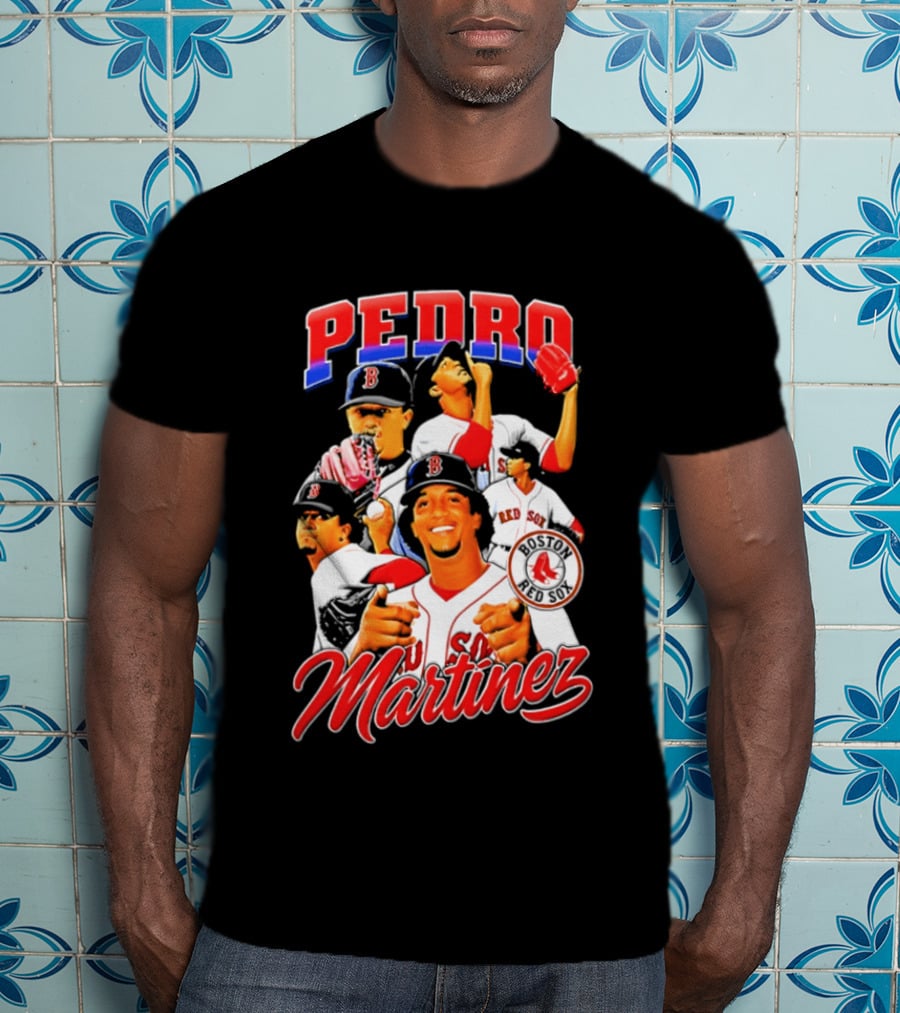 Pedro Martinez Boston Red Sox MLB Legends 2026 T-Shirt