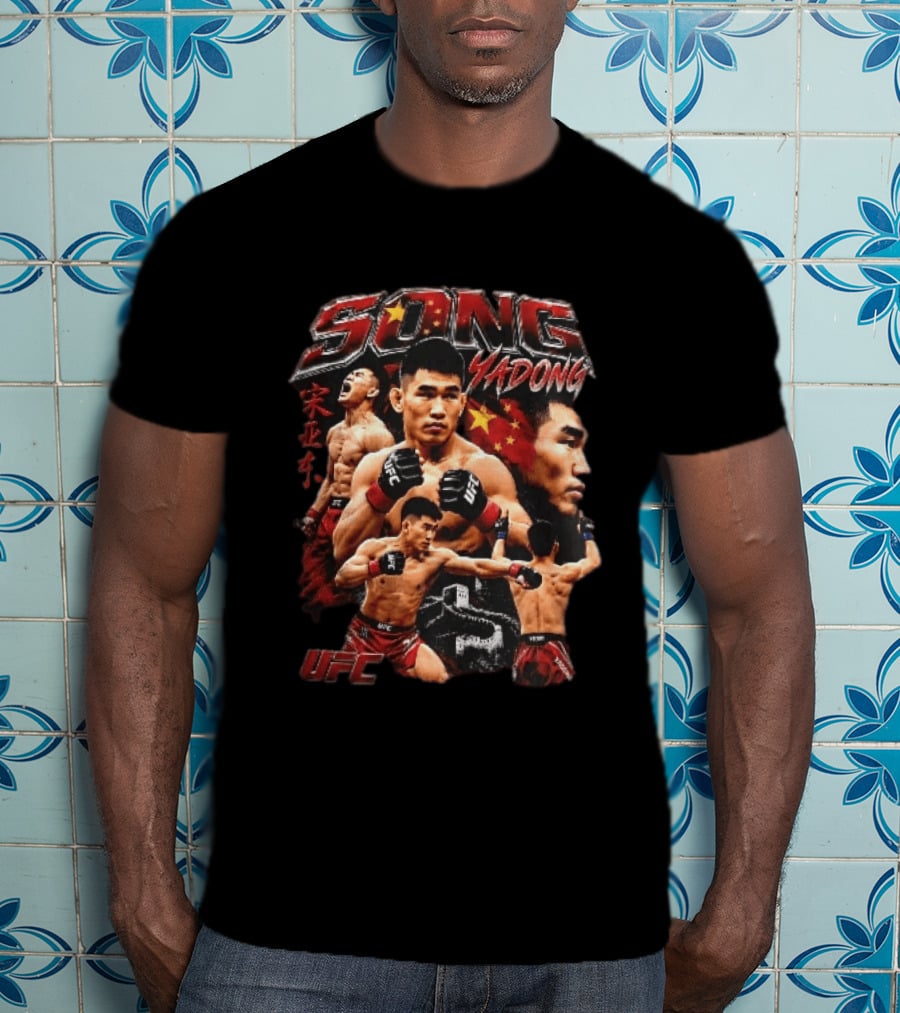 UFC Song Yadong Chinese Martial Arts Fighter Action T-Shirt