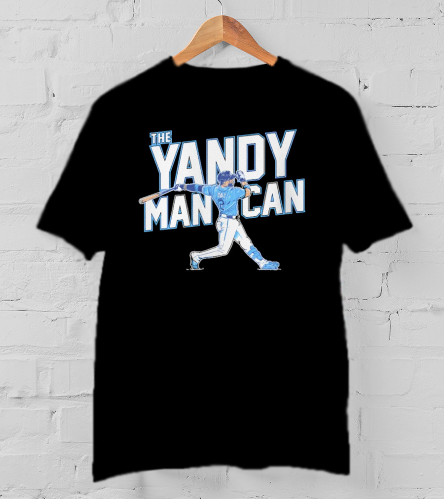 The Yandy Man Can Yandy Diaz Tampa Bays Baseball T-Shirt
