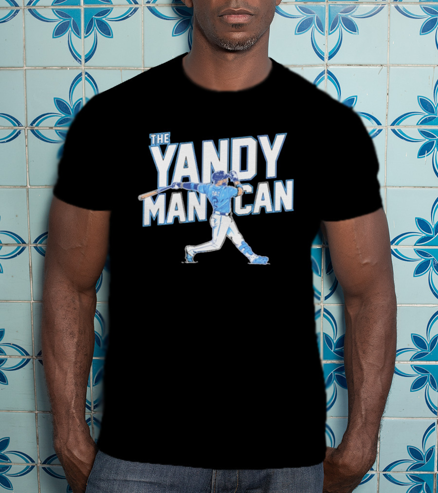 The Yandy Man Can Yandy Diaz Tampa Bays Baseball T-Shirt