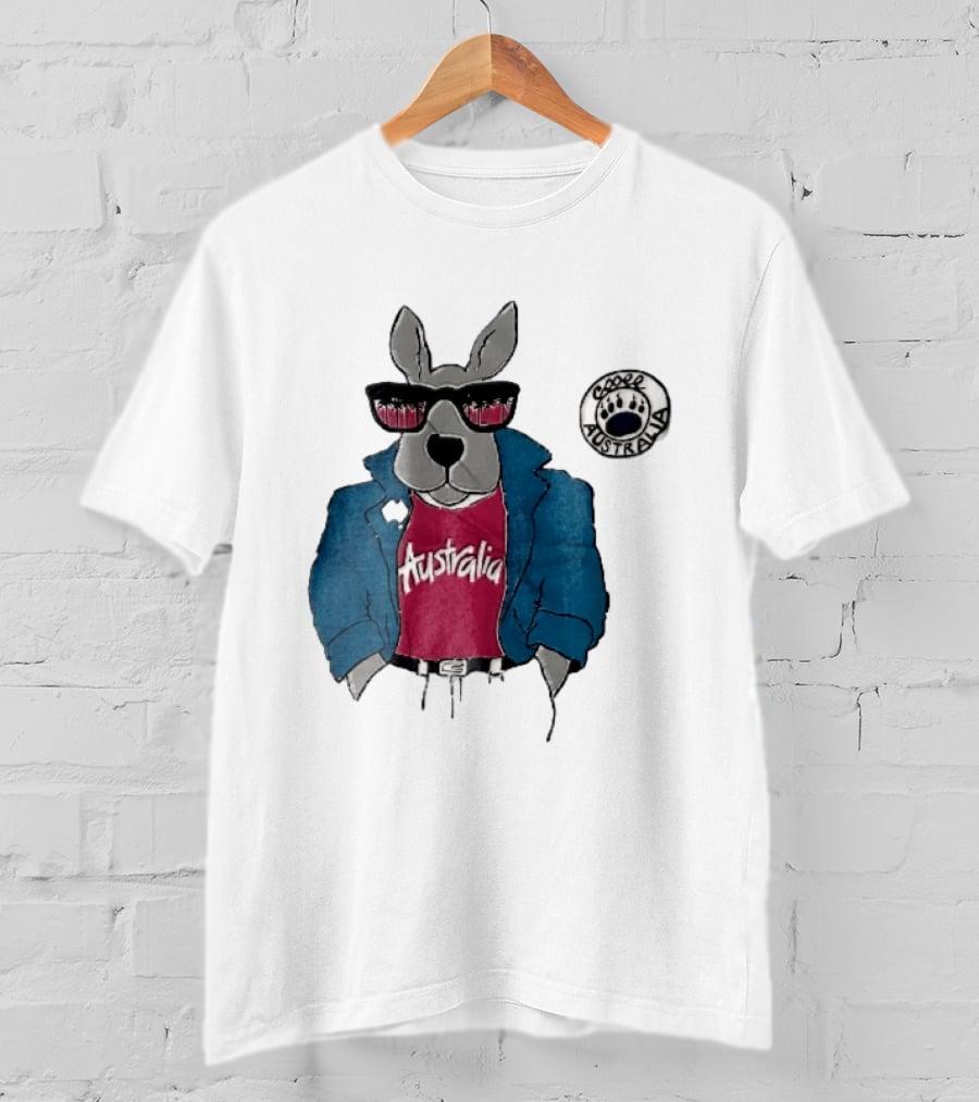 Australia Kangaroo Cool Coogee T-Shirt
