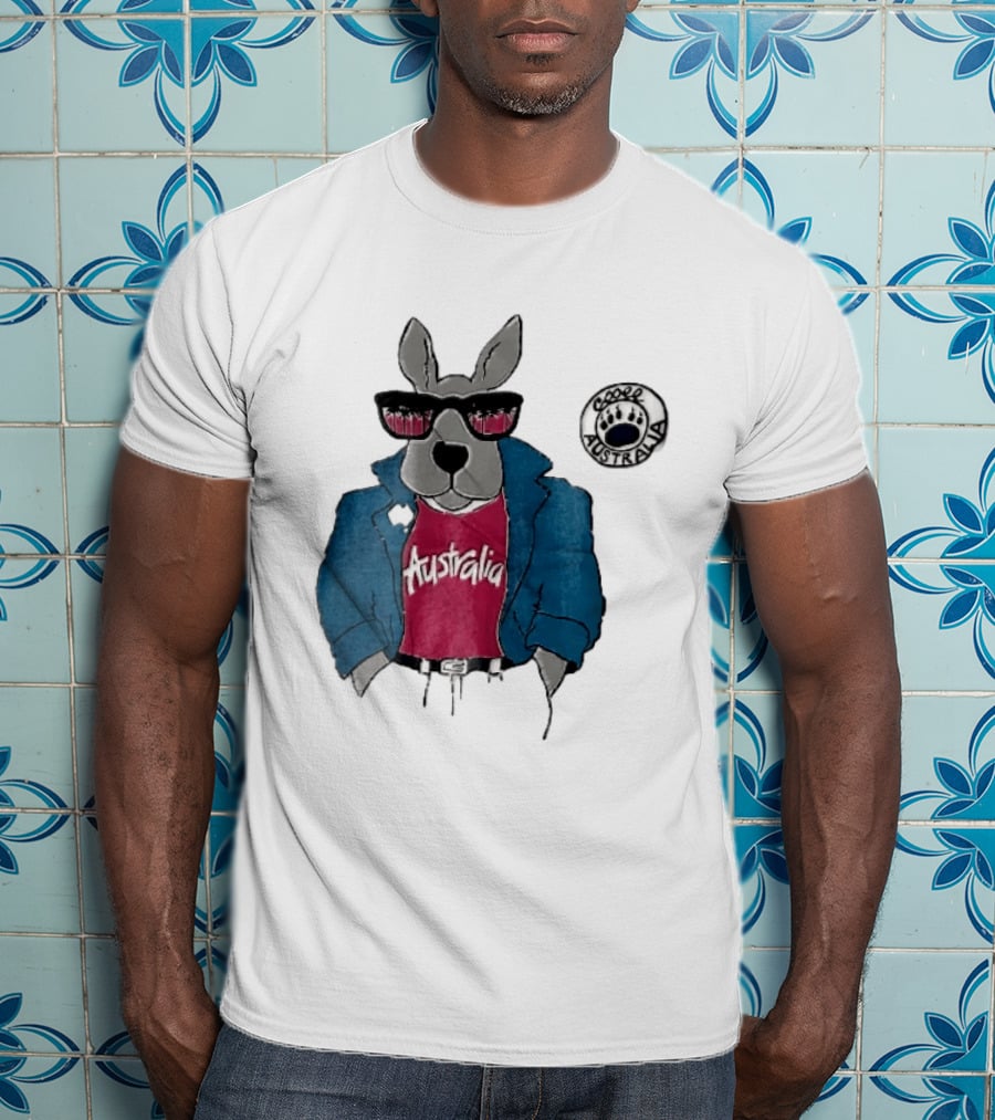 Australia Kangaroo Cool Coogee T-Shirt