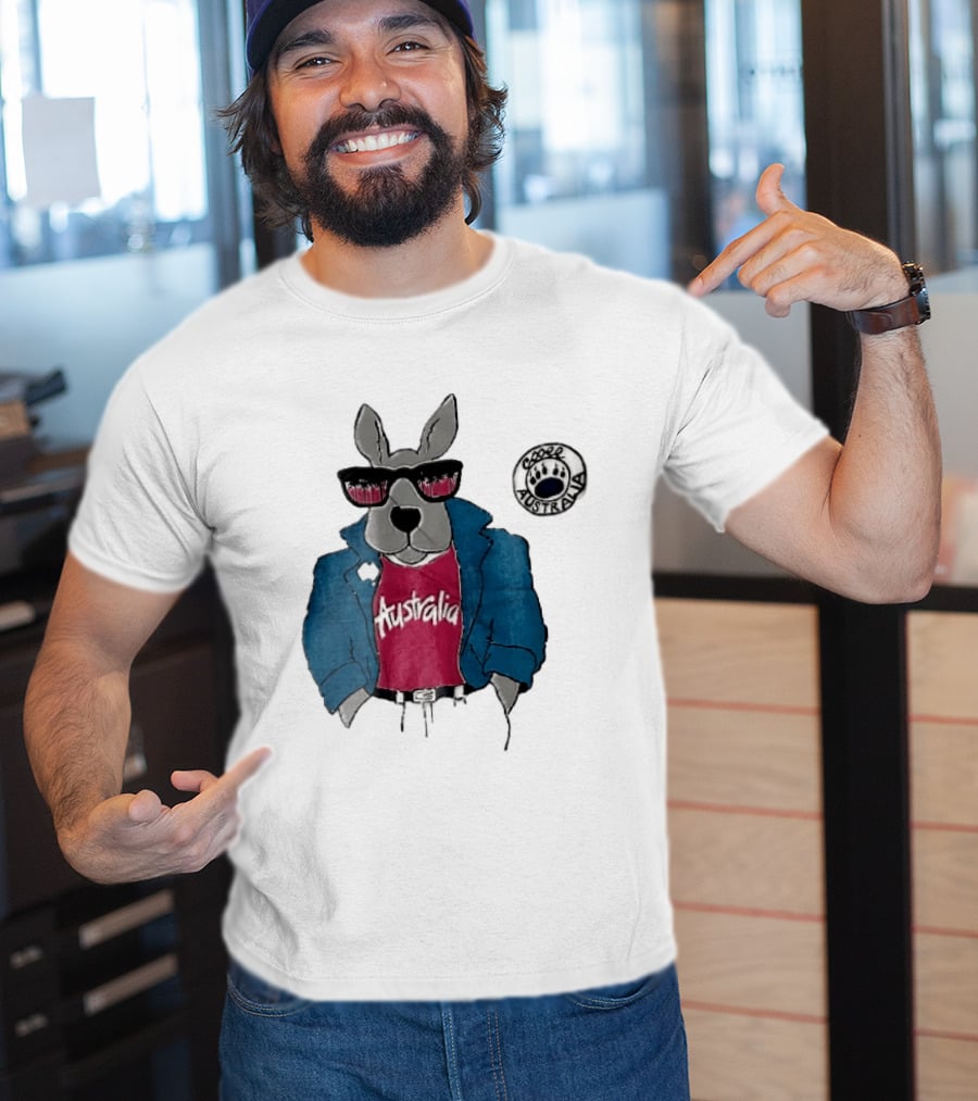 Australia Kangaroo Cool Coogee T-Shirt