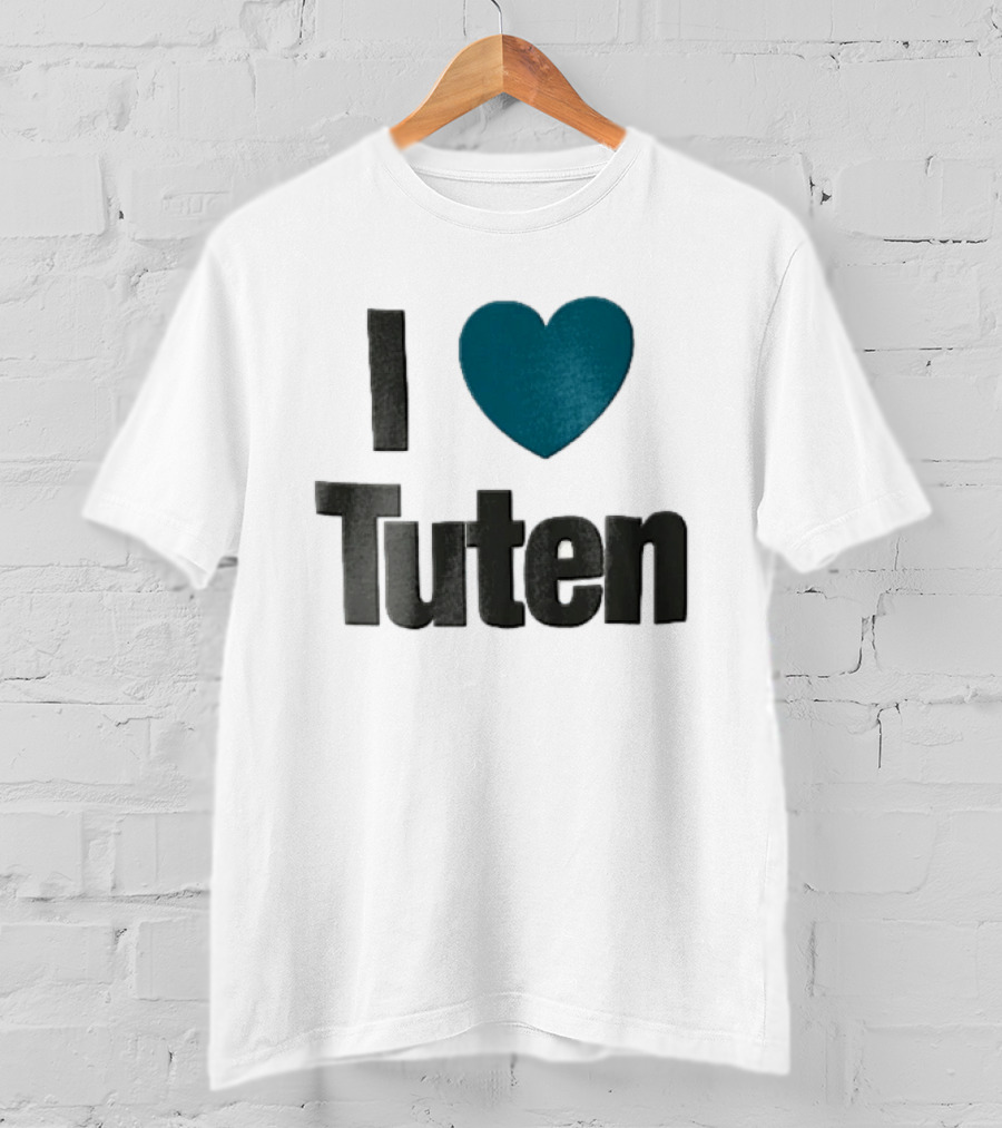I Love Tuten Heart T-Shirt