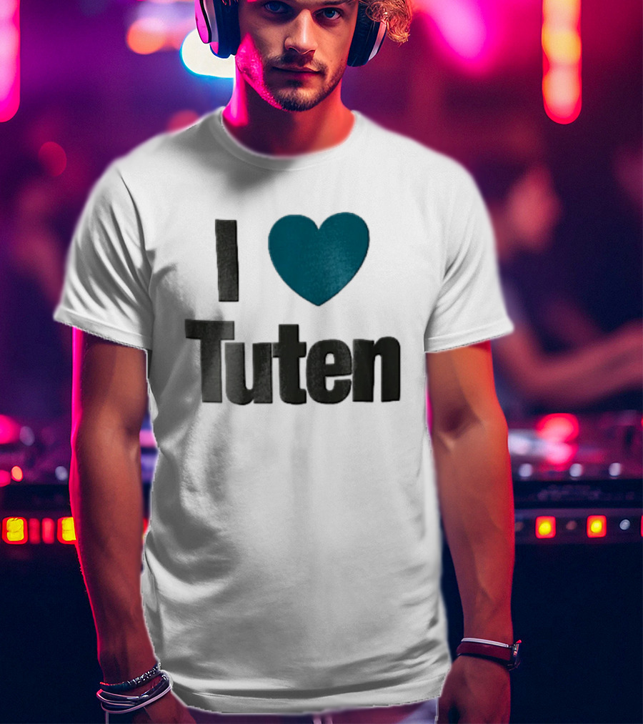 I Love Tuten Heart T-Shirt