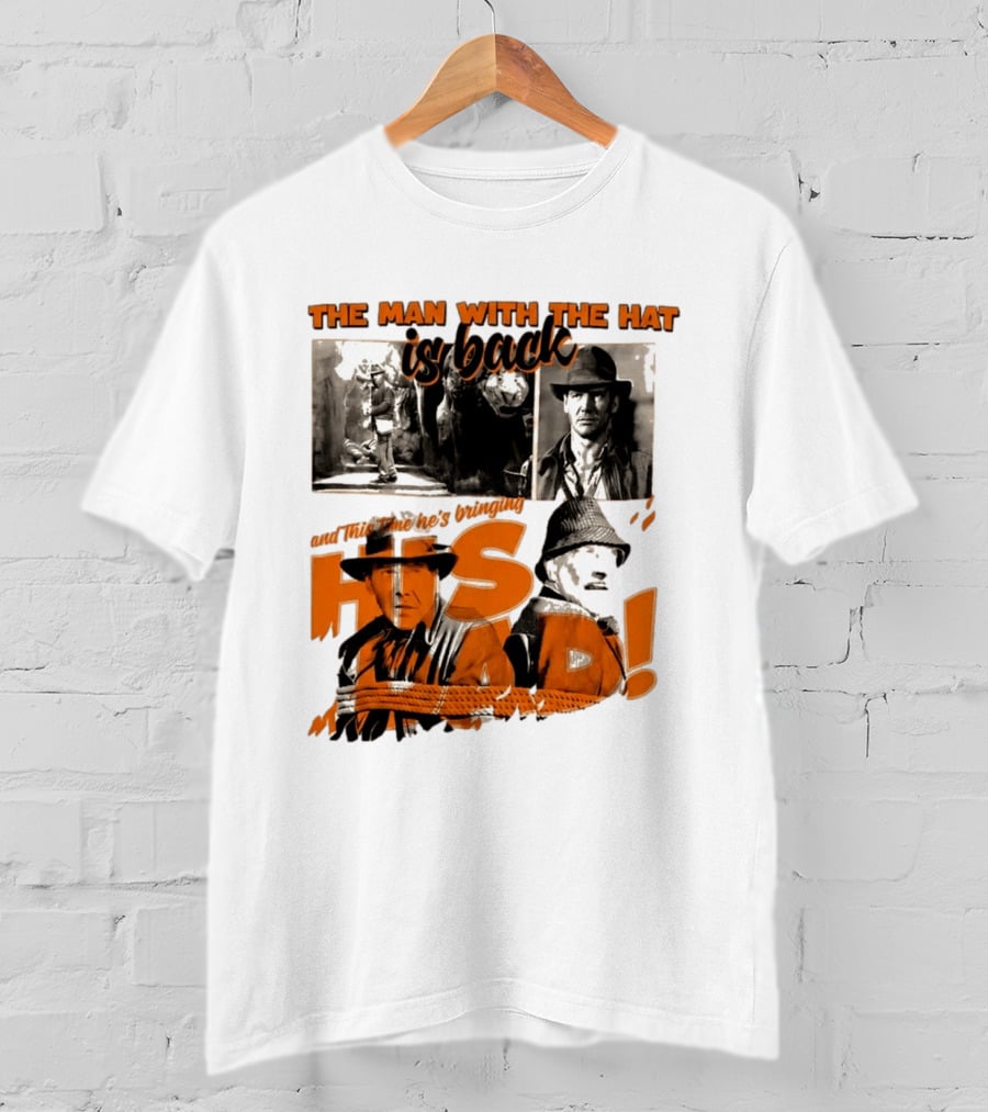 The Man With The Hat Is Back And This Time He's Bringing His Dad T-Shirt