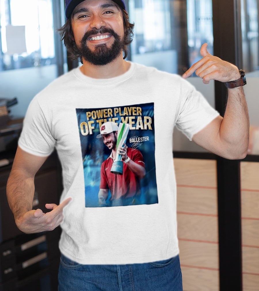 Power Player Of The Year Josele Ballester Champions Trophy Sports Celebration T-Shirt