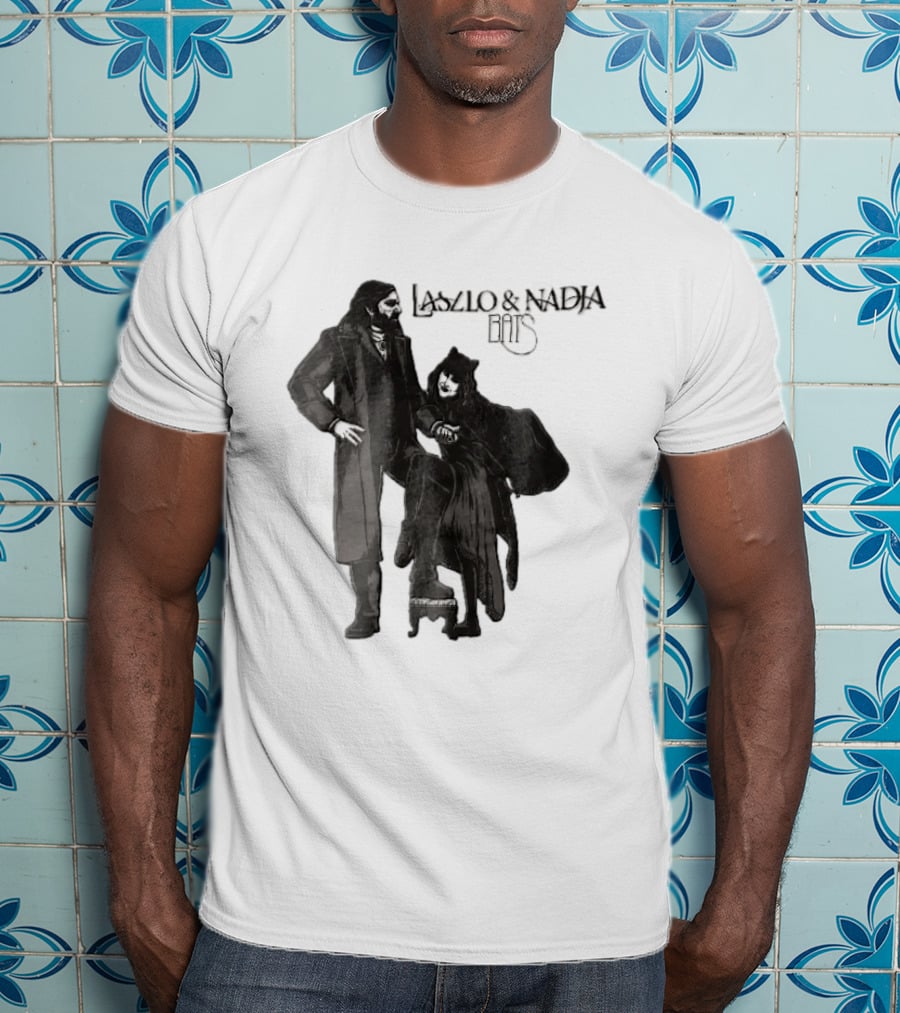 Laszlo And Nadja Bats Gothic Vampire Couple T-Shirt