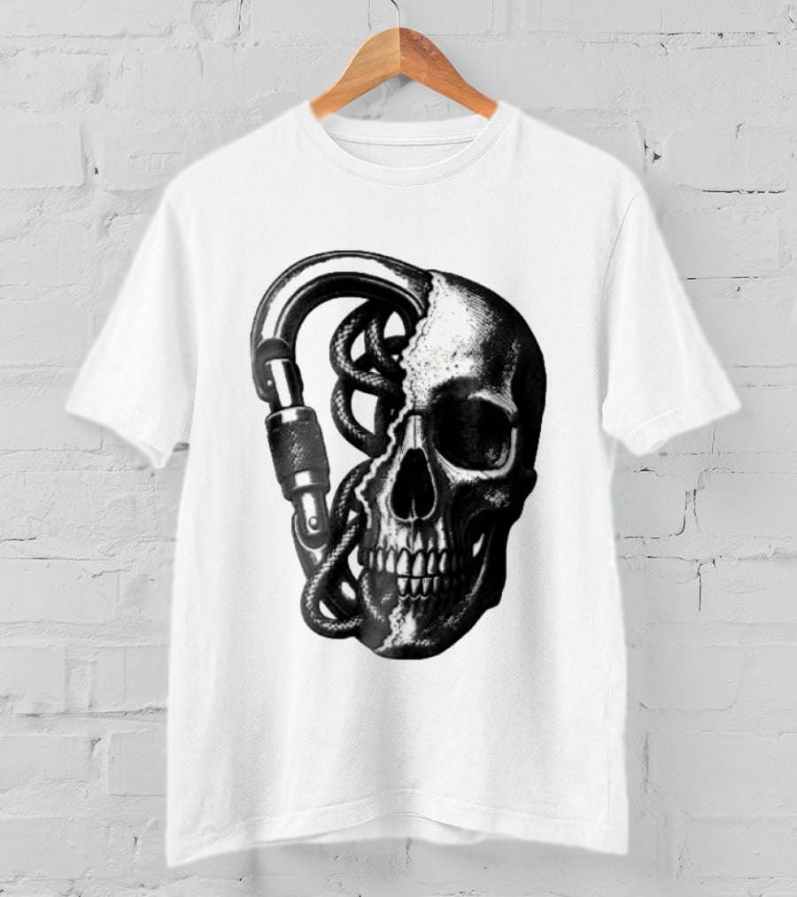 Skull Carabiner Snake T-Shirt
