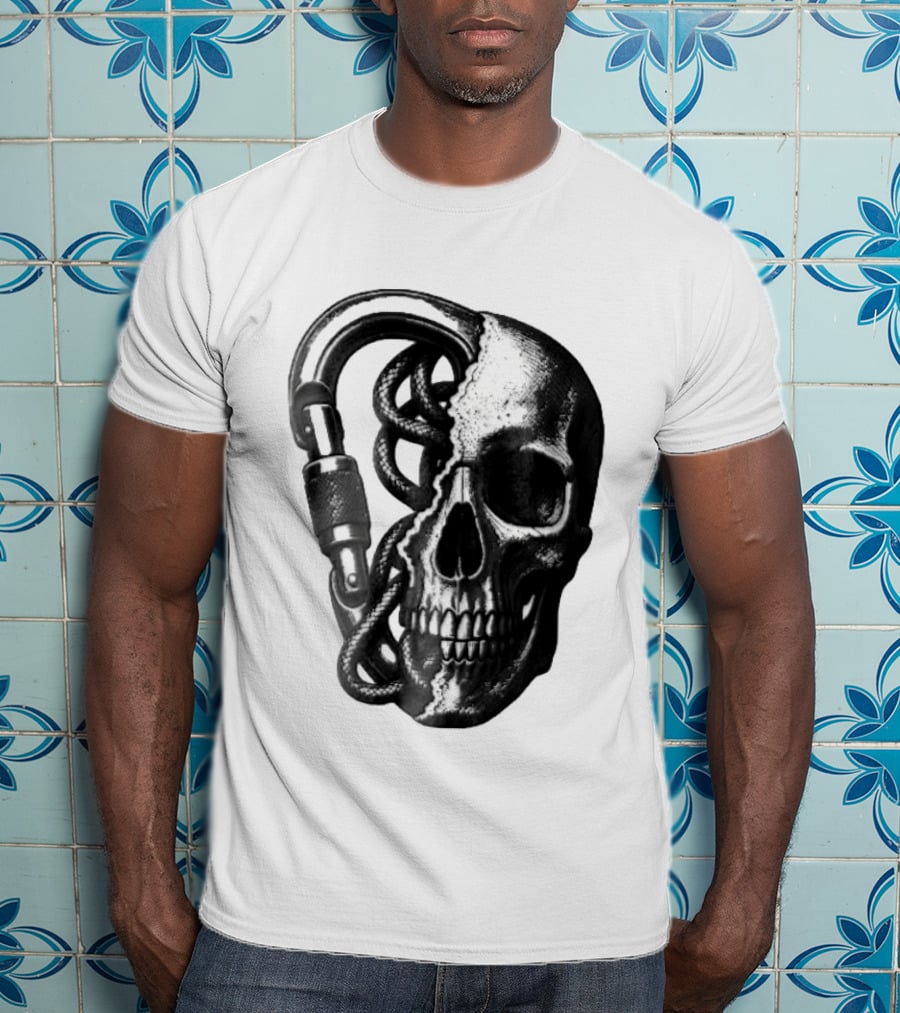 Skull Carabiner Snake T-Shirt