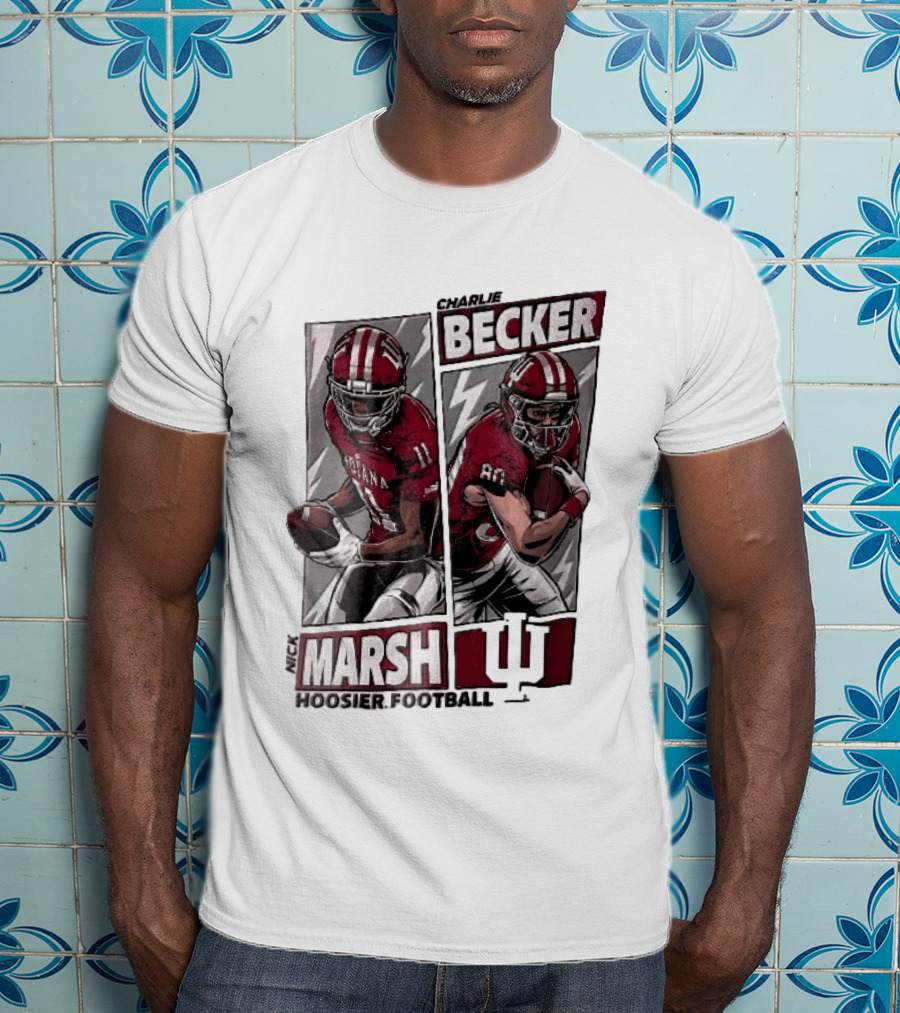 Charlie Becker Nick Marsh Hoosier Football Indiana Players T-Shirt