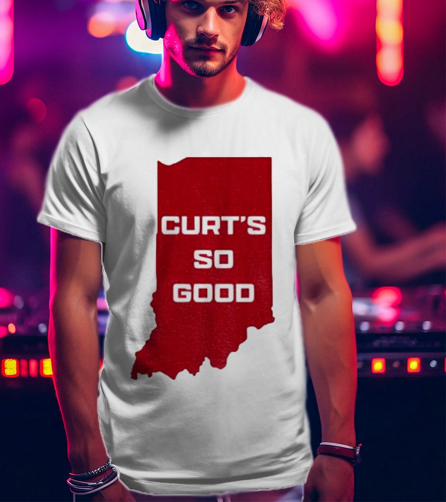 Indiana Hoosier Football Curt's So Good T-Shirt