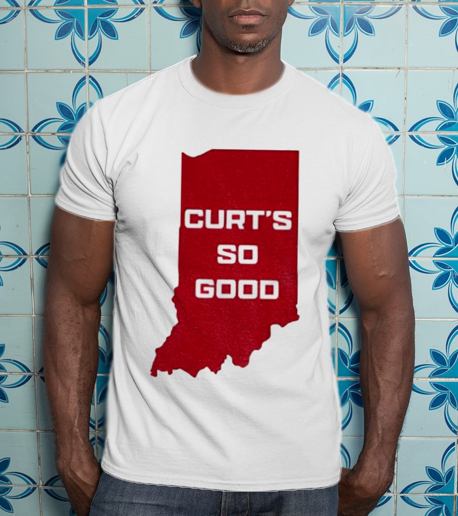 Indiana Hoosier Football Curt's So Good T-Shirt