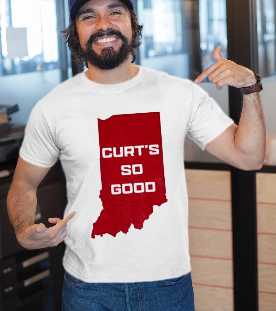 Indiana Hoosier Football Curt's So Good T-Shirt