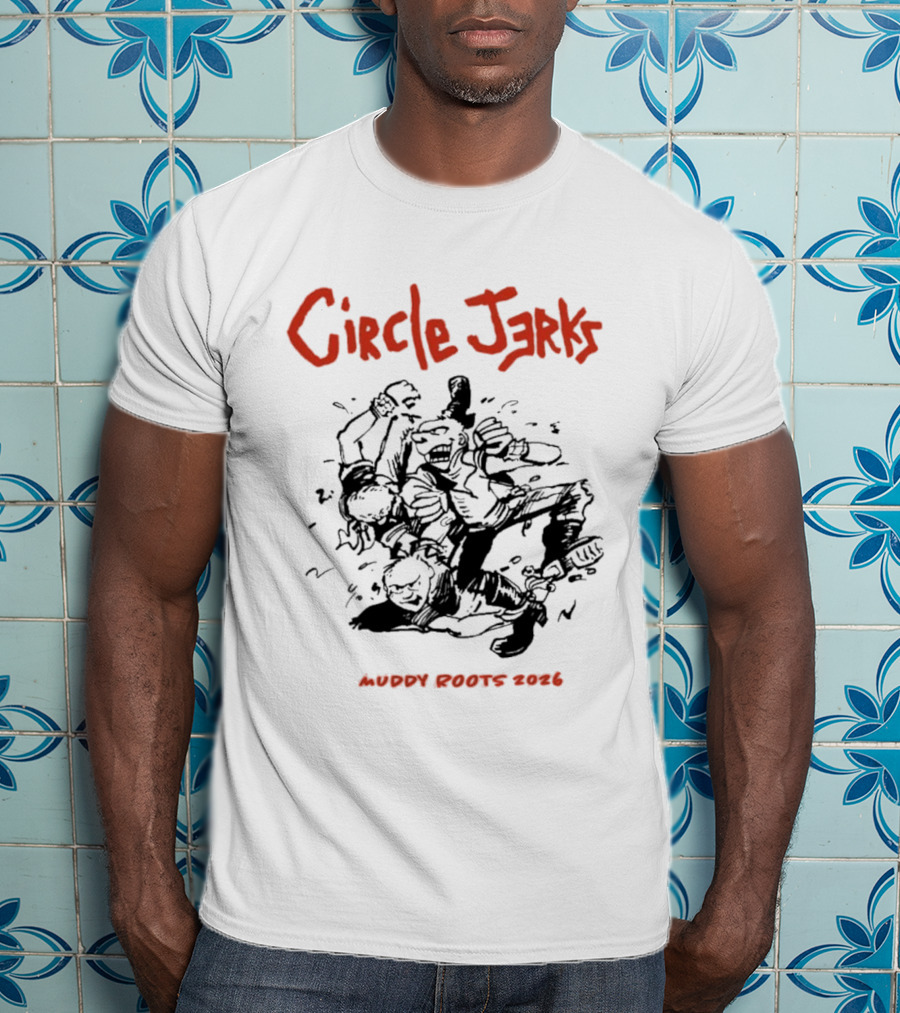 Circle Jerks Muddy Roots 2026 September Festival Exclusive T-Shirt
