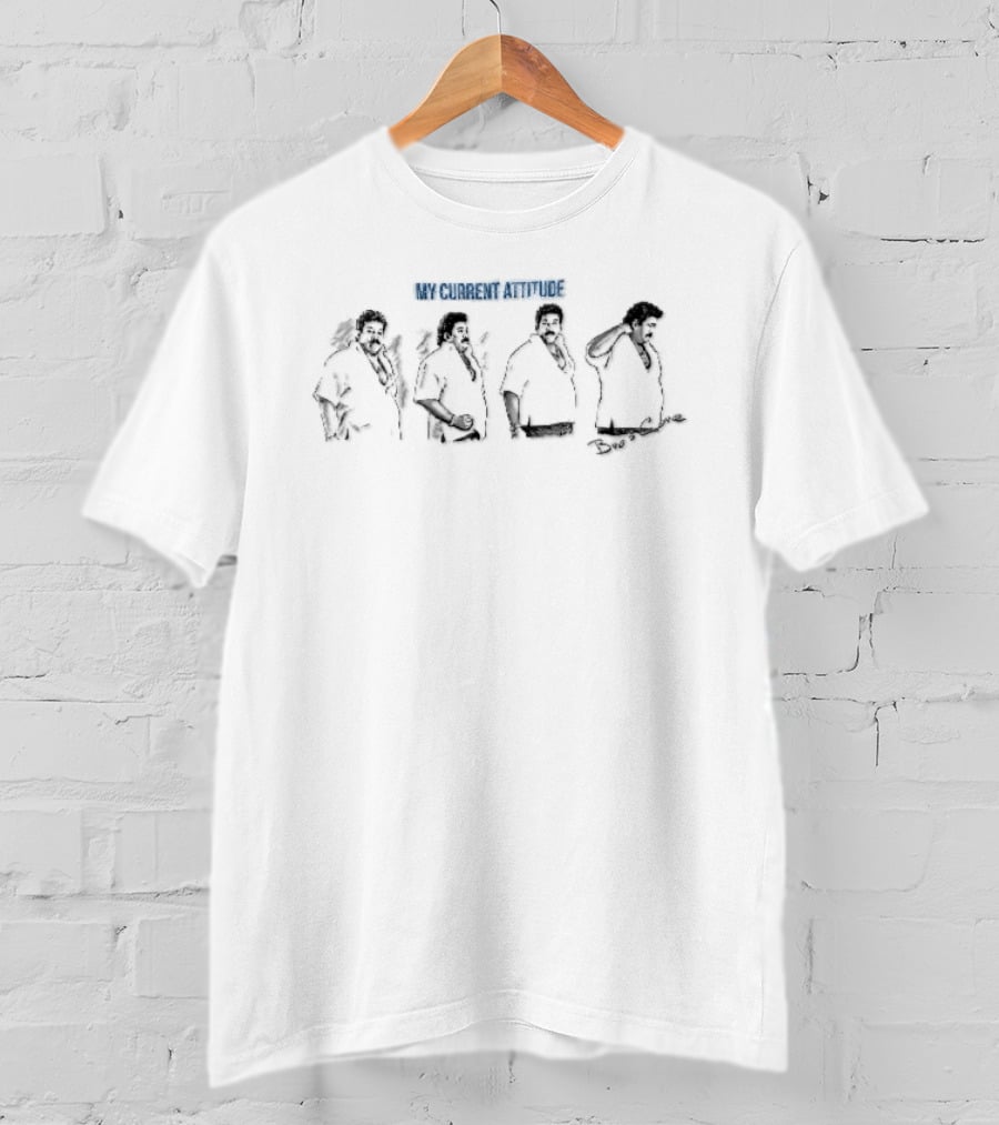 My Current Attitude Bro's Core Four Poses Man T-Shirt